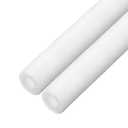MECCANIXITY 2pcs Pipe Insulation Foam Tube Pipe Lagging 20mm(13/ 16 Inch) ID 30mm OD 3ft Freeze Protection for Copper Pipe, White