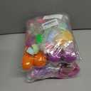 2 x 48Pcs Prefilled Easter Eggs with Animal Mochi Squishy Stress Relief , Kawaii Easter Basket Stuffers, Party Favors, Classroom Prizes (Multicolor 48Pcs)