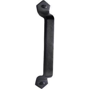 Barn Door Handle, Dseap 11-1/8 Inch Heavy Duty Rustic Cast Iron Gate Grab Handles and Pulls, Black