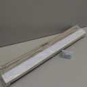 Joydeco Cordless Roman Shades, Linen Window Blinds, 28" W×75" H, Linen