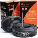 700C Heavy Duty Bike Tubes 700x25C/26C/28C/32C FV80 Presta Valve25/34-622 700C Bicycle Inner Tubes Compatible with 700x25C 700x26C 700x27C 700x28C 700x30C 700x32C 700x34C Bike Tire Tubes 2-PCS