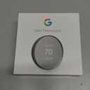 Google Nest Thermostat - Smart Thermostat for Home - Programmable Wifi Thermostat - Charcoal