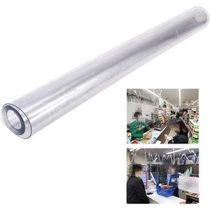 GDMING Transparent Tarpaulin, PVC Plastic Tarp Sheet, Outdoor Waterproof Anti-Fog Dust-Proof Partitions Curtain Panel Cover, Thicken 0.23mm Heavy Duty Vinyl Film, 25 Sizes (78.7"x118.1", Clear)