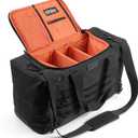 Fitdom Sneaker Bag for Travel, Sneakerhead gift, Sneaker Duffle Outdoor Sports Gym Bag, A Multi-functional Duffel Bag with 3 Adjustable Dividers, & Shoulder Strap. TSA Carry-On Size Approved