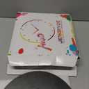 JENGRYOE Modern 10 Inch Black and Gold Wall Clock – Silent Decorative Wall Clocks Battery Operated, Wooden Analog Wall Clock Non Ticking for Living Room, Bedroom Home Décor