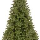 National Tree Company 7.5 ft Unlit Downswept Douglas Fir Artificial Christmas Tree, 1,867 Tips, Includes Stand, Green