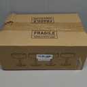 4 Pcs Ribbed Coupe Glasses, 10 oz Vintage Coupe Glass Set, Unique Martini Glass, Classic Cocktail Galssware, Bar Drinking Glasses Set Pefect for Cocktail, Champagne & Gift