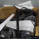 ELENKER Steerable Knee Walker Deluxe Medical Scooter for Foot Injuries Compact Crutches Alternative (Bright Black)