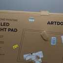 ARTDOT A1 Large LED Light Pad for Diamond Painting AC Powered Light Board Kit Adjustable Brightness Light Box Drawing for 5D Diamond Painting Kits