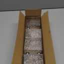 Qtip Holder Dispenser, Wall Mounted Plastic Cotton Pad Holder, Cotton Ball, Swabs, Floss, Makeup Organizers Containers for Vanity Bathroom (Clear, 4 Pcs)