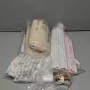 Kids Play Tent Indoor: with Mat, Tassel Garland, Star Lights - Toddler Girl Tent Indoor Playhouse for Toddlers Kids Toys for Boy Girl Birthday Gift