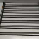 Toddleroo by North States - Easy Swing & Lock Baby Gate Series 2: Hardware Mounted Metal Safety for Stairs & Doorways - Adjustable 28.68 to 47.85 Inches Wide - 31 Inches Tall - Matte Bronze