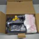 ScrubWiz Steam Mop with Detachable Handheld Steam Cleaner, 10-in-1 Multi Accessories, Quick 10s Heat, 350ml and 2-Level Steamer for Cleaning Floor, Carpet, BBQ Grill, Tile, and Grout, Gray