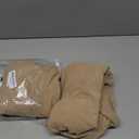 Deisy Dee Stretch XL/Oversized Soft Spandex Extra Large Dining Room Chair Covers for Kitchen DiningRemovable Washable Chair Protectors Slipcovers (Khaki, 2)