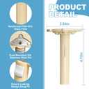DLC-039ATX-1 Food Processor Compatible with Cuisinart 14 Cup Food Processor, Detachable Stem Compatible with DFP-14, DLC-2014 & MP-14 Models