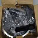 Elevated Dog Bowls Slow Feeder, 3 Adjustable Stand Heights and Width, Non-Slip Foot Mats, Tilting Raised Dog Bowls for Small, Medium and Large Dogs Breed (1 Pack), Black