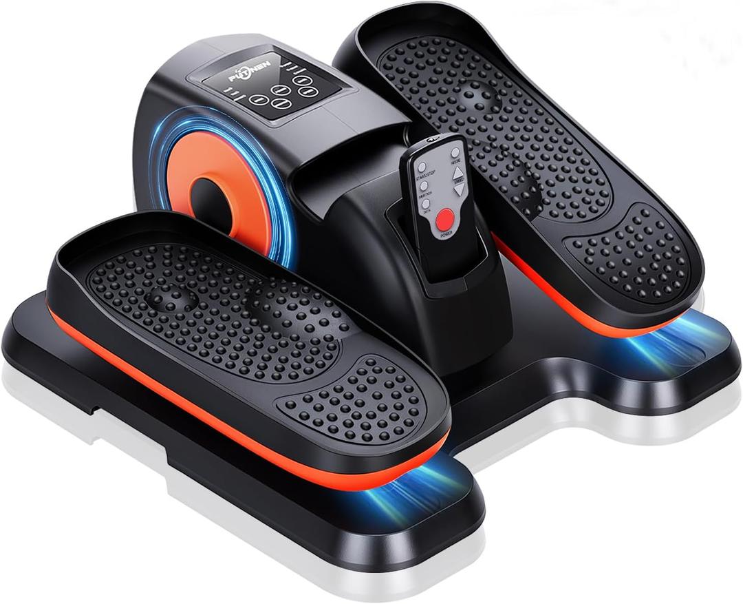 Under Desk Elliptical Machine, Electric Leg Exerciser for Seniors
