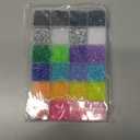 2 Boxes 3+4/5mm Jelly Rhinestones for Bedazzling, 22000Pcs Multicolor Flatback Resin Gems for Crafting, Bedazzler Kit with 2Pcs 10ml B7000 Jewelry Glue for DIY Crafts Book Fabric Decor Nail Art