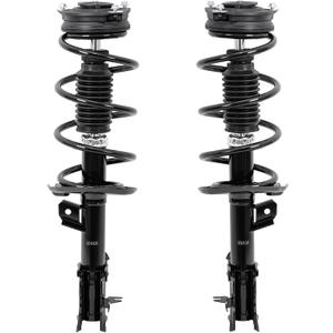 KUIPERAUTO Front Complete Spring Assembly Shocks Strut Compatible for 2012-2013 Nissan Rogue, 2014-2015 Rogue Select, 172898/172897 - Set of 2