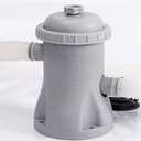 Filter Pump for Above Ground Pools 330 GPH Pump Flow Rate Pool Filter for Inflatable Swimming Pool Pump Crystal Clear Filter Pump