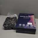 MAXEVE Electric Heated Throw Faux Rabbit Fur Blanket with 8 Heating Levels & 8 Hours Auto Off, Fast Heating Warm Cozy Sherpa Washable Blanket with Over-Heat Protection, ETL Certification, Grey