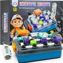 Science Kits for Kids Age 57 812, STEM Educational Learning Toys with 58 Circuit Parts, Over 520 Projects, Travel Sensory Table Fidget Toy for Boys Girls Birthday Gifts Ages 3 4 5 6 7 8 9 10 11 12
