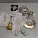Delta Arvo 14 Series Brushed Gold Shower Faucet Set with In2ition 2-in-1 Dual Shower Head with HandHeld Spray Combo, Valve Trim Kit, Champagne Bronze 142840-CZ-I (Valve Included)