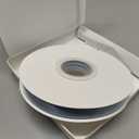 HUIHUANG Blue Satin Ribbon 1-1/2 inch x 100 Yards Dusty Blue Double-Faced Satin Ribbon for Flower Bouquet, Gift Wrapping, Eternal Roses, DIY Crafts, Bridal Shower Wedding Decor