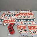 Pack of 1 Christmas Toddler Girls Outfits Santa Claus Snowman Dress Pants Set 4-5 Years