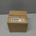 Ceramic Small Butter Dish with Lid, 17 OZ Mini Butter Container, 2-Way Freshness, Pure White