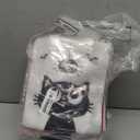 Sweetude 120 Pcs Easter Tote Bags Bulk with Handles Bunny Reusable Party Non Woven Treats Goodie Bags for Easter Party Supplies(Boo)