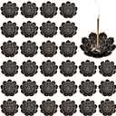 30 Packs Incense Holder Lotus Sticks Incense Burner Vintage Flower Shaped Incense Holder for Sticks Burner for Home Fragrance Yoga Sauna SPA