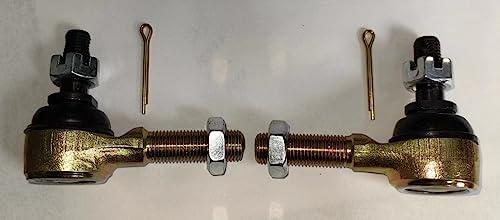 WANTONE RACING Tie Rod Ends Left & Right Hand Thread Replacement for Yamaha G2, G8, G9, G11 Golf Cart Reference number J38-23841-01 & J38-23845-01