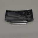 Projection Alarm Clock with FM Radio, USB Charging Port, 0-100% Dimmer, Dual Alarms, HD LED Display, 30 Preset Stations, Sleep Timer, 5 Alarm Sounds, Snooze, Curved Screen, Digital Clock for Bedroom (Blue)