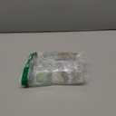 Handy Housewares Kitchen Sink Caddy Dish Soap Scrubber Sponge Holder Basket with Suction Cups - Clear (1 Pack)