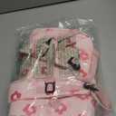 Mini Corduroy Backpack Bookbag School Bag for Toddlers Girls and Boys Preschool Daycare Kindergarten 13'' H Lightweight Fits for Folder(Floral-Pink Corduroy)