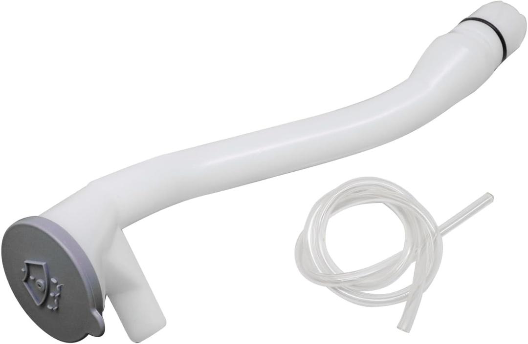 NLQR Windshield Washer Reservoir Tank Inlet Tube Neck Fit for Infiniti Q50 Q60 2014-2020 Replace 28915-4GA0B 289154GA0B Inlet Washer Tank Filler Tube