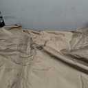 Patio Heater Cover Pool Equipment Cover Outdoor Winter Cylinder Heavy Duty , Beige