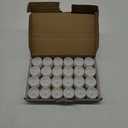 Homemory Timer Tea Lights Candles Battery Operated, 6H Timer Built-in, Auto On Daily, Flameless LED Tealight Votives for Table Centerpieces, Lantern, Holiday Decor, Warm Lamp, No Remote, 24-Pack (Warm White Glow, White Base)