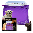 Pet Laundry Bag | Stops Pet Hair Blocking the Washing Machine | Jumbo Size Wash Bag Ideal For Dog Cat Horse Guinea Pig | Hair Remover Safely