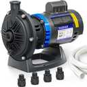 Booster Pump, 3/4 HP Pure Copper Motor with Dual Voltage(115V or 230V), Compatible for Pressure Side Pool Cleaners Vac-Sweep 280-Black
