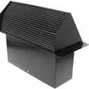 639 for Model 639 Steel Wall Cap for 3-1/4" x 10" Duct, Black Finish