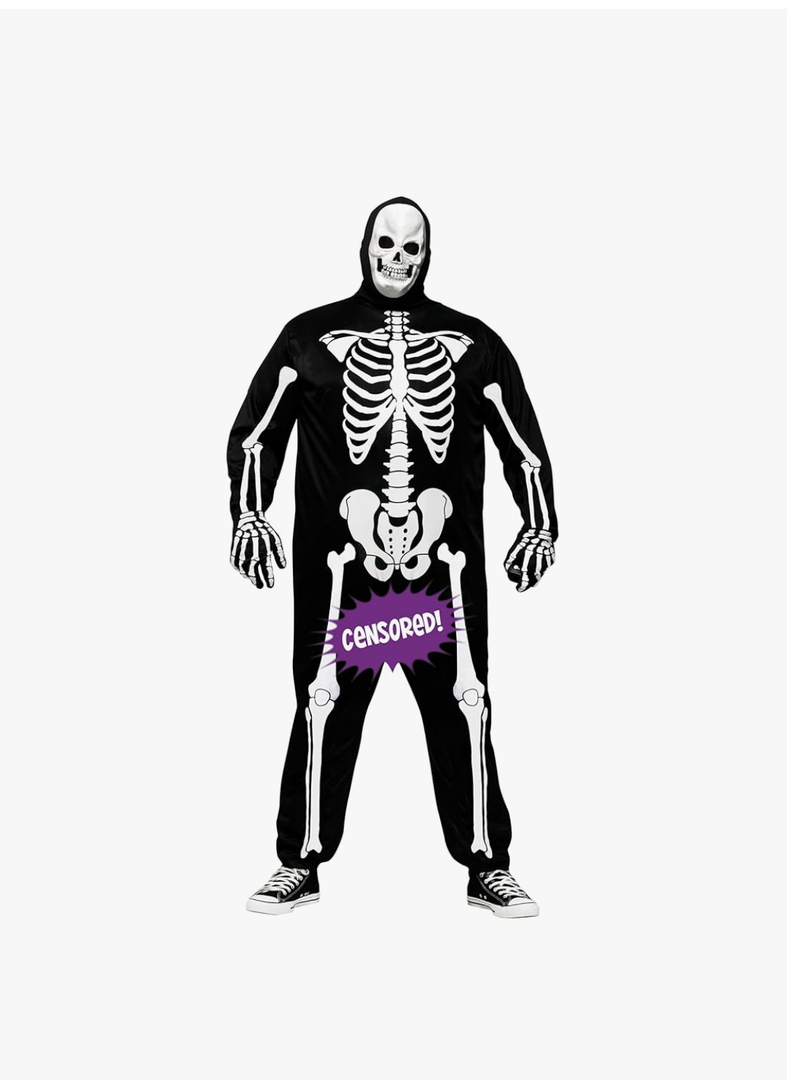 Fun World Costumes Men's Skeleboner Costume, Size S