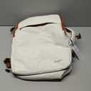 Taygeer Backpack for Women, College Backpack with Laptop Compartment & Shoe Pouch, 40l Travel Laptop Mochila Carry On Luggage, Airline Approved Personal Item Bag for Weekender Gym Hiking, Khaki White