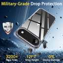 3 x PinLiSheng Anti-Yellowing Crystal Clear for iPhone Air Case [Military-Grade Protection] Shockproof Protective Hard Back Slim iPhone 17 Air Phone Case, Clear