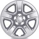 TangMiGe 4-Pack Wheel Skins Compatible with Toyota RAV4 2006 2007 2008 2009 2010 2011 2012, 17 inch 17", Hubcaps Wheel Covers (Bright Silver)