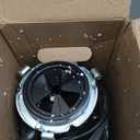 InSinkErator Badger 5 Garbage Disposal with Power Cord, Standard Series 1/2 HP Continuous Feed Food Waste Disposer, Badger 5 W/C, No Size, Black/Gray