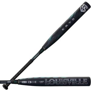 Louisville Slugger 2025 Kryo Fastpitch Bats: -11/-10/-9/-8 Drop (Grey/Teal)