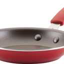 Rachael Ray Cook + Create Nonstick Frying Pan/Skillet, 8.5 Inch, Red