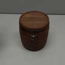 LIGHTEN LIFE 40th Birthday Gifts for Men,1986 Whiskey Glass Set in Barrel Box,40 Years Old Gifts,40th Birthday Gift Ideas for Dad Husband